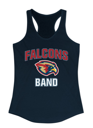 Pebblebrook Falcons Band # 1 Women's Tank Top