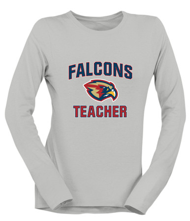 Pebblebrook Falcons Teacher Women's Premium LS T-Shirt