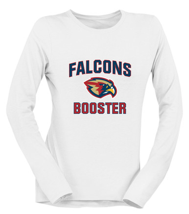 Pebblebrook Falcons Booster Women's LS T-Shirt