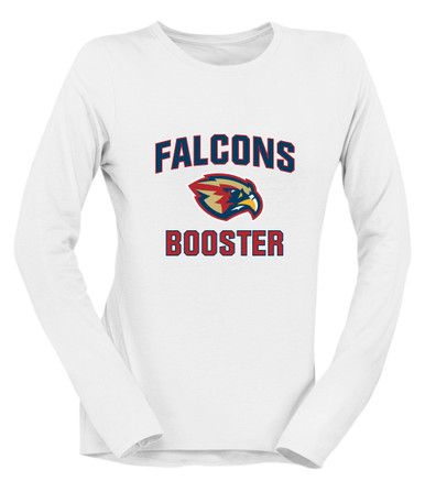 Pebblebrook Falcons Booster Women's Premium LS T-Shirt