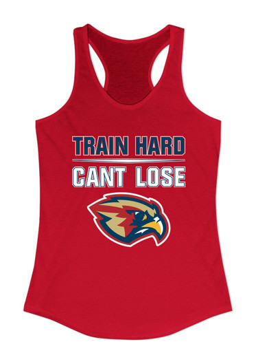 Pebblebrook Falcons Train Hard, Can't Lose Women's Tank Top