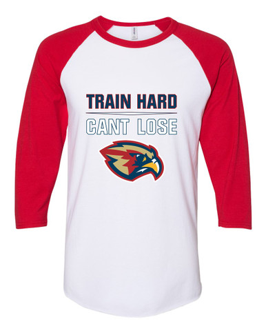 Pebblebrook Falcons Train Hard, Can't Lose Women's Baseball T-Shirt