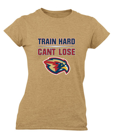 Pebblebrook Falcons Train Hard, Can't Lose Women's Premium SS T-Shirt