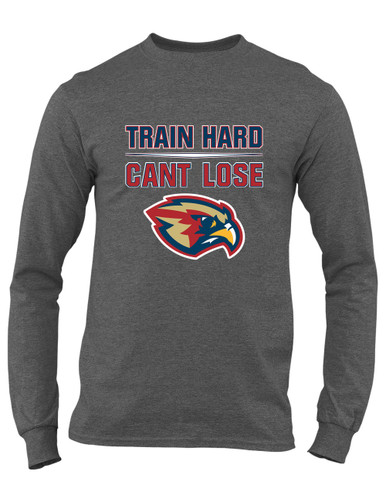 Pebblebrook Falcons Train Hard, Can't Lose Men's Premium LS T-Shirt