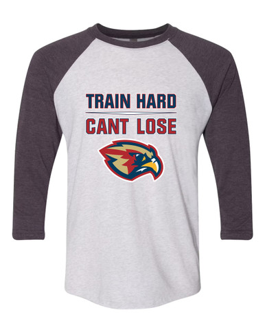 Pebblebrook Falcons Train Hard, Can't Lose Men's Baseball T-Shirt