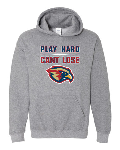 Pebblebrook Falcons Play Hard, Can't Lose Men's Hoodie