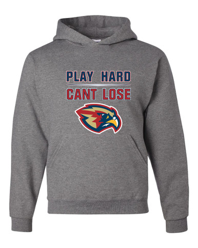 Pebblebrook Falcons Play Hard, Can't Lose Men's Premium Hoodie