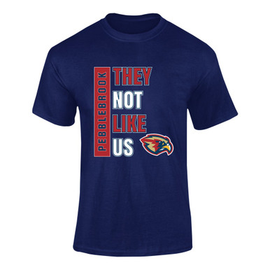 Pebblebrook Falcons They Not Like Us #1 Men's SS T-Shirt