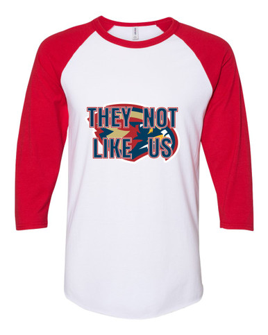 Pebblebrook Falcons They Not Like Us #2 Men's Baseball T-Shirt