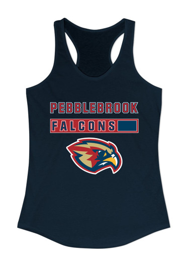 Pebblebrook Falcons Mascot #7 Women's Tank Top