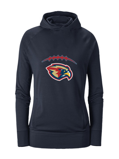 Pebblebrook Falcons Football #2 Women's Hoodie