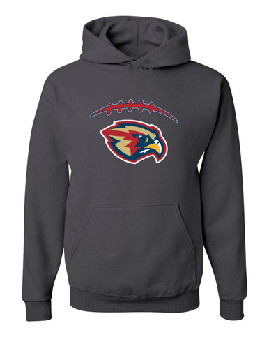 Pebblebrook Falcons Football #2 Men's Premium Hoodie