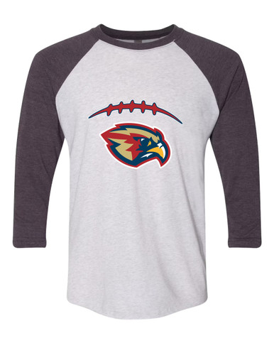 Pebblebrook Falcons Football #2 Men's Baseball T-Shirt