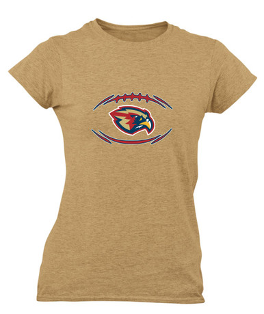 Pebblebrook Falcons Football #3 Women's SS T-Shirt