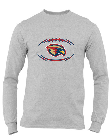 Pebblebrook Falcons Football #3 Men's Premium LS T-Shirt