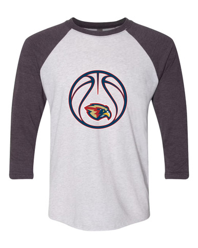 Pebblebrook Falcons Basketball #2 Women's Baseball T-Shirt