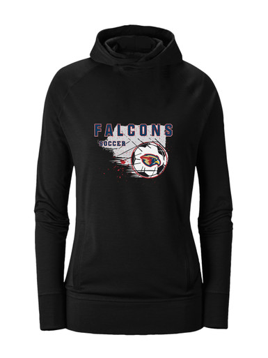 Pebblebrook Falcons Soccer #2 Women's Hoodie