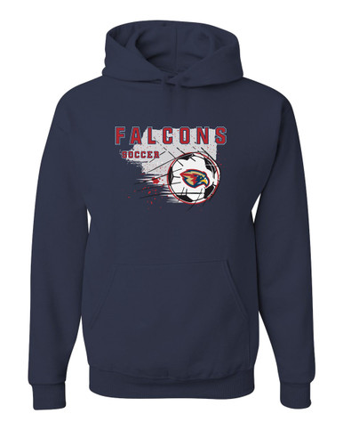 Pebblebrook Falcons Soccer #2 Men's Premium Hoodie