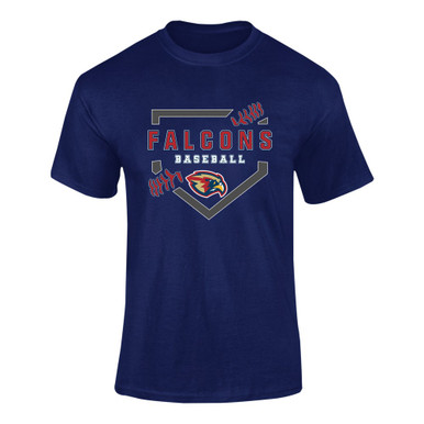 Pebblebrook Falcons Baseball #2 Men's Premium SS T-Shirt