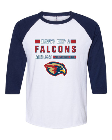 Pebblebrook Falcons Mindset Women's Baseball T-Shirt