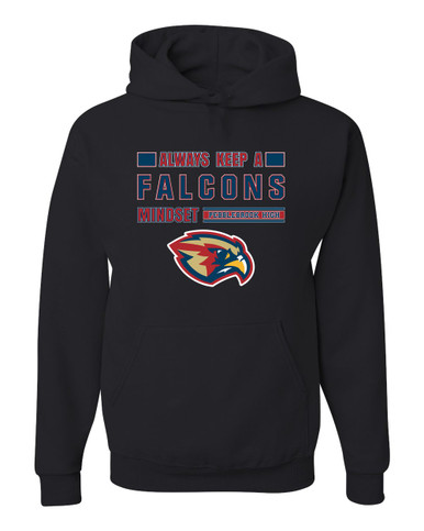Pebblebrook Falcons Mindset Men's Premium Hoodie