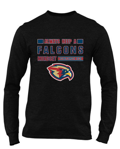 Pebblebrook Falcons Mindset Men's LS T-Shirt