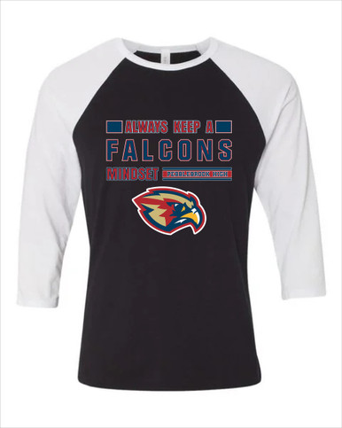 Pebblebrook Falcons Mindset Men's Baseball T-Shirt