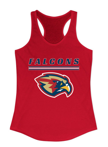 Pebblebrook Falcons Mascot #8 Women's Tank Top