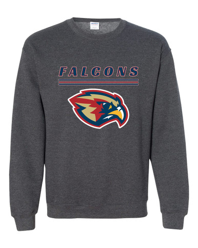 Pebblebrook Falcons Mascot #8 Men's Sweatshirt