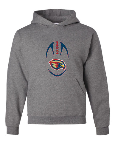 Pebblebrook Falcons Football #4 Men's Premium Hoodie