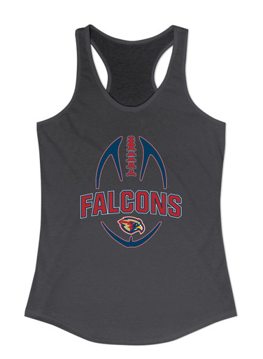 Pebblebrook Falcons Football #5 Women's Tank Top