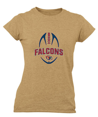 Pebblebrook Falcons Football #5 Women's SS T-Shirt