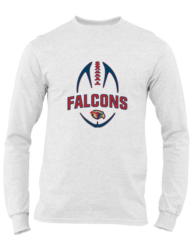 Pebblebrook Falcons Football #5 Men's Premium LS T-Shirt