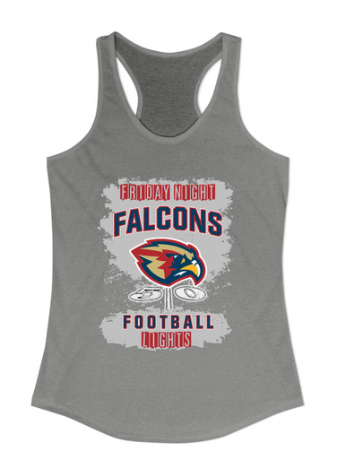 Pebblebrook Falcons Football #6 Women's Tank Top