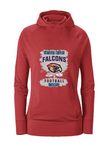 Pebblebrook Falcons Football #6 Women's Hoodie