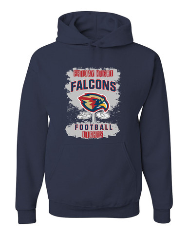Pebblebrook Falcons Football #6 Men's Premium Hoodie