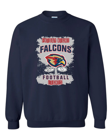Pebblebrook Falcons Football #6 Men's Sweatshirt