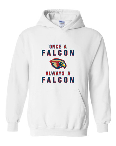 Pebblebrook Falcons Once A Men's Hoodie