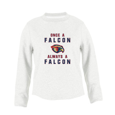 Pebblebrook Falcons Once A Women's Sweatshirt