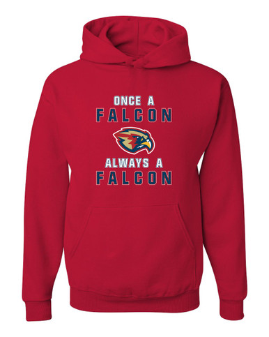 Pebblebrook Falcons Once A Men's Premium Hoodie