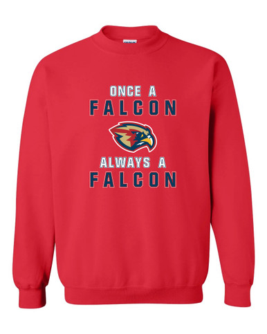 Pebblebrook Falcons Once A Men's Sweatshirt