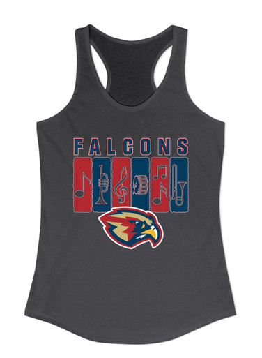Pebblebrook Falcons Band # 2 Women's Tank Top
