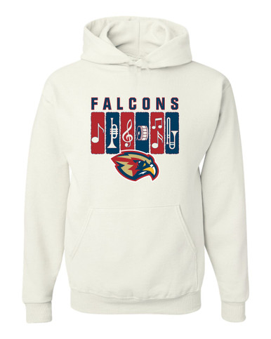 Pebblebrook Falcons Band # 2 Men's Premium Hoodie