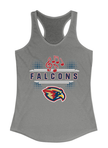 Pebblebrook Falcons Band # 3 Women's Tank Top