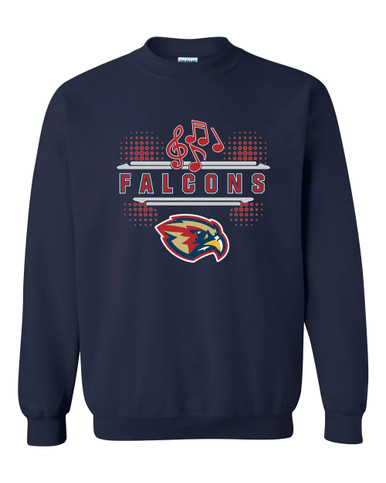 Pebblebrook Falcons Band # 3 Men's Sweatshirt