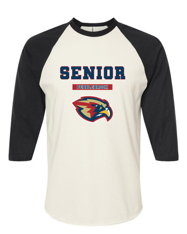 Pebblebrook Falcons Senior #2 Women's Baseball T-Shirt