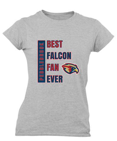 Pebblebrook Falcons Best Falcon Fan Women's SS T-Shirt