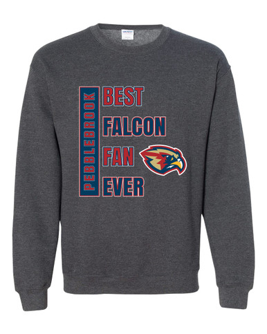Pebblebrook Falcons Best Falcon Fan Men's Sweatshirt