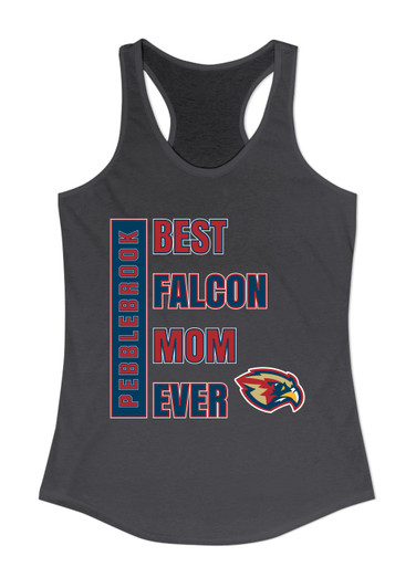 Pebblebrook Falcons Best Falcon Mom Women's Tank Top