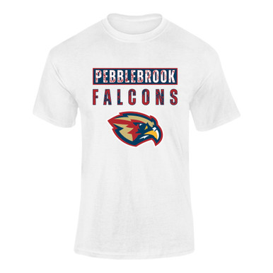 Pebblebrook Falcons Mascot #9 Men's Premium SS T-Shirt